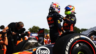 Verstappen Monza Perez