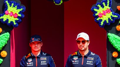 Verstappen Perez Mexico