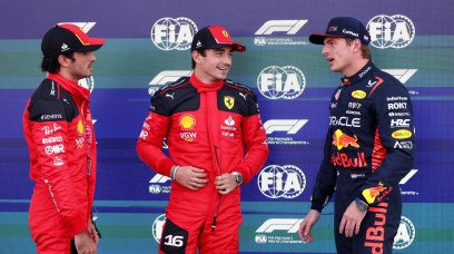 Verstappen Leclerc Sainz Mexico