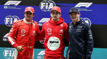 Verstappen Las Vegas Sainz Leclerc