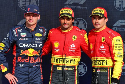 Verstappen Sainz Leclerc