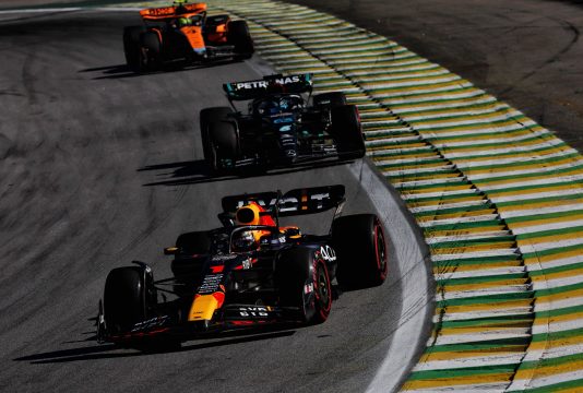 Verstappen Russell Norris Brazil