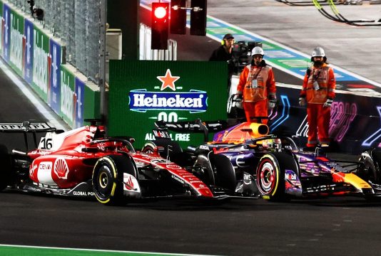 Leclerc Verstappen Las Vegas