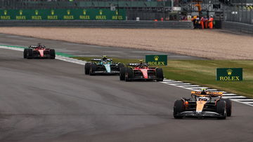 Startopstelling Formule 1 GP Groot-Brittannië 2023 na diskwalificatie