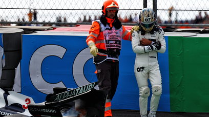 Ricciardo crash Zandvoort 2023