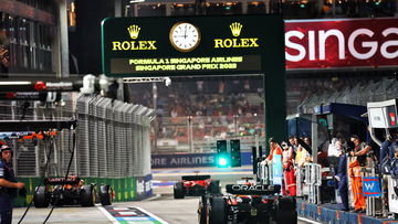 LIVE: Reaction to Sainz's Singapore pole as Verstappen avoids penalty