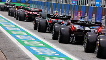 Starting grid for the 2023 F1 Brazilian Grand Prix