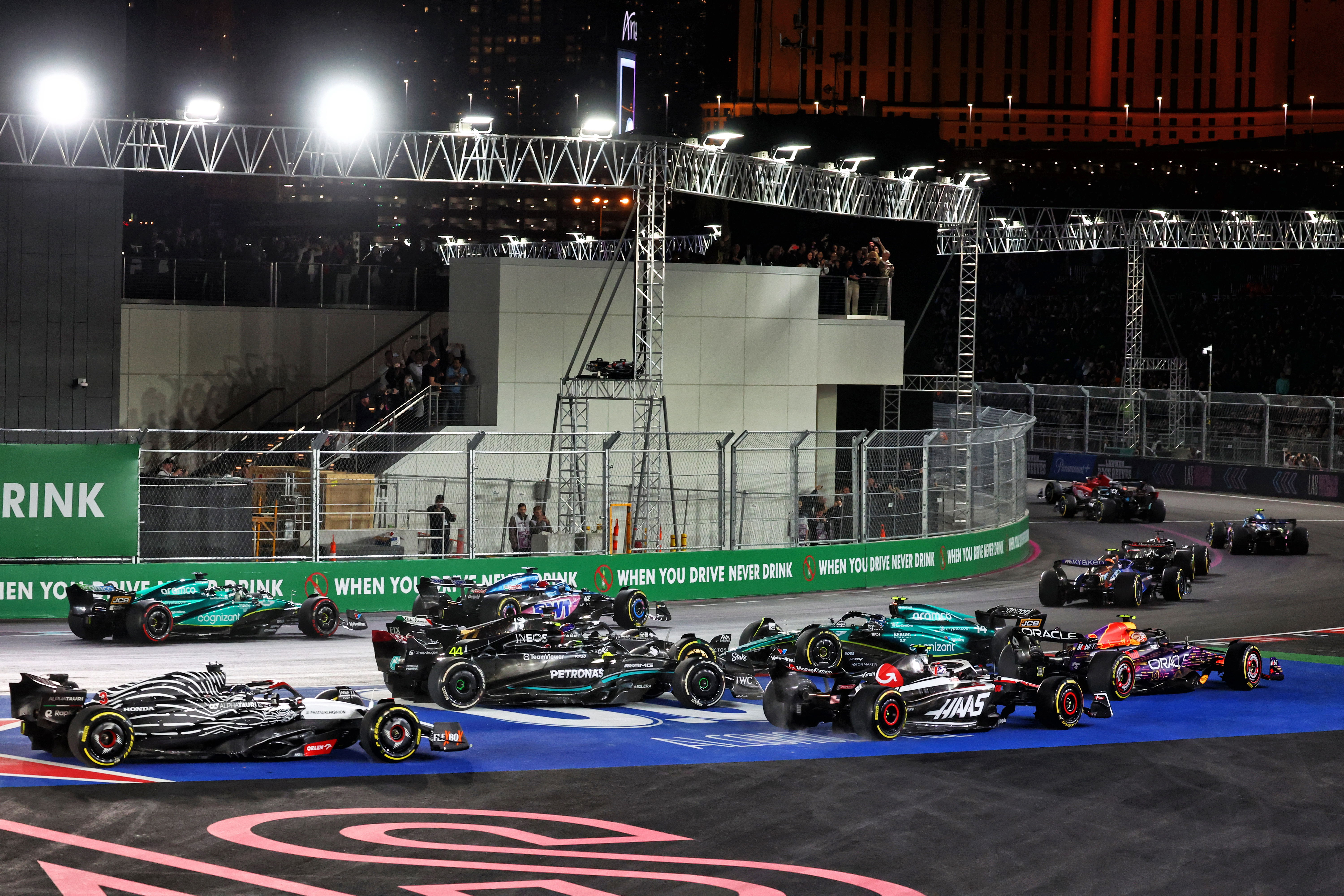 Las Vegas start crash