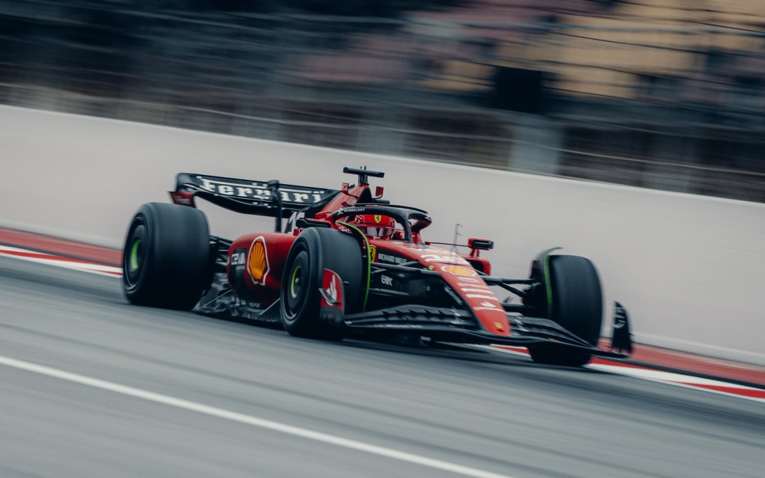 Ferrari Pirelli Test