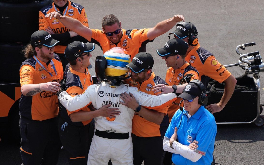 Rosenqvist Indy500 Q