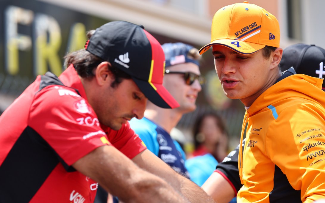 Lando Norris Carlos Sainz