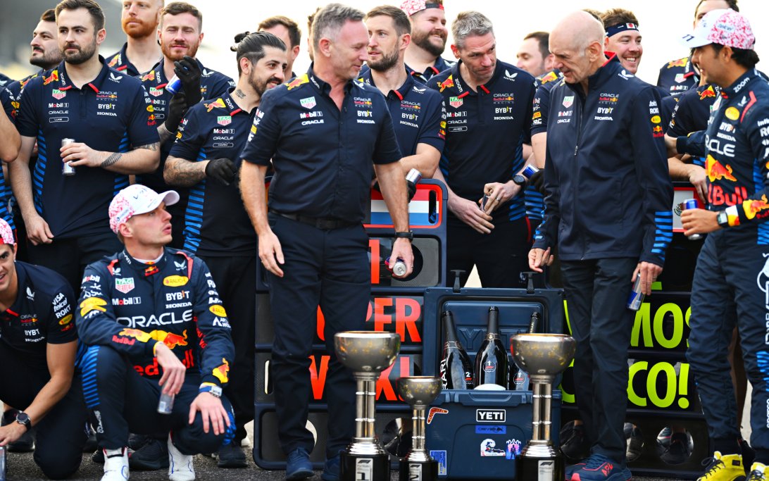 Red Bull celebrations