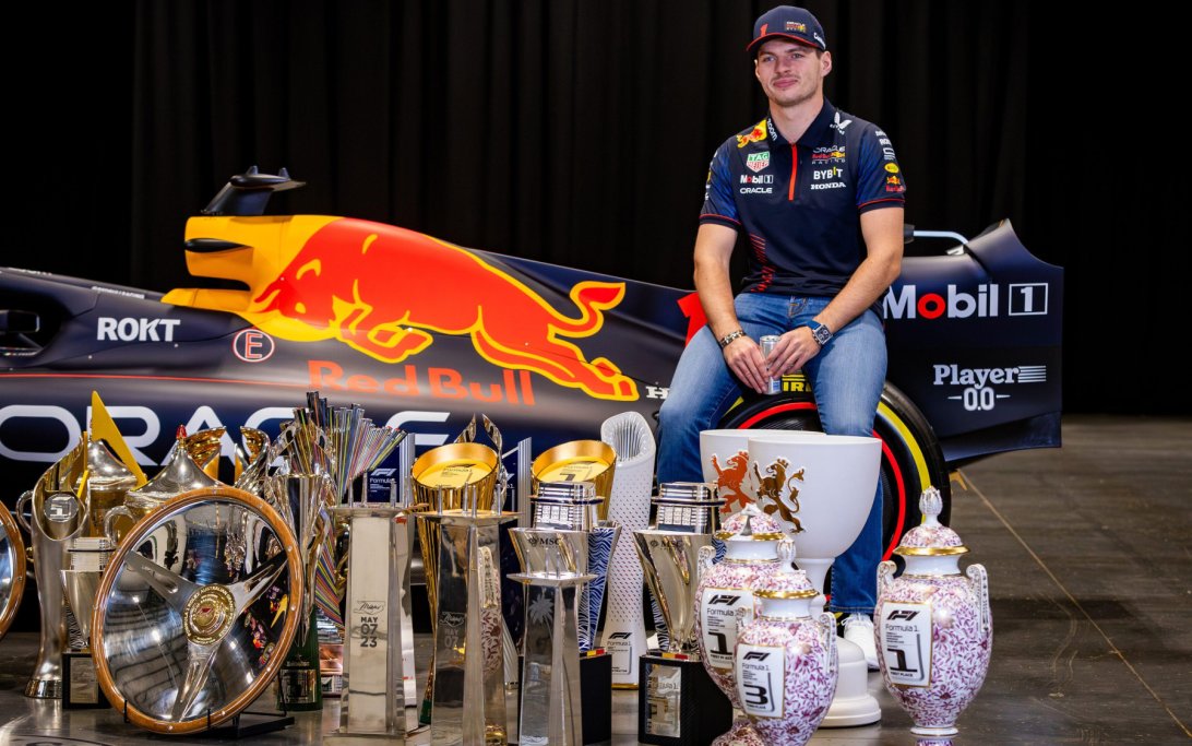 Verstappen Milton Keynes 2023