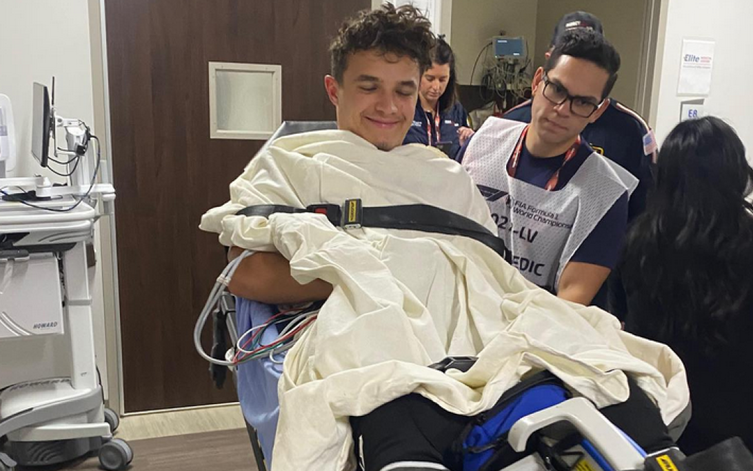 Norris hospital Las Vegas crash