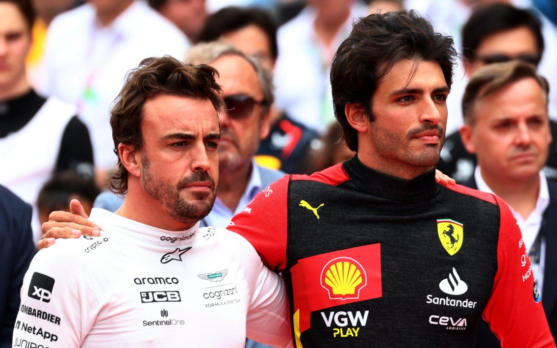 Carlos Sainz Fernando Alonso Spain