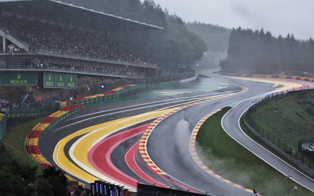 Belgium Spa wet track Ricciardo