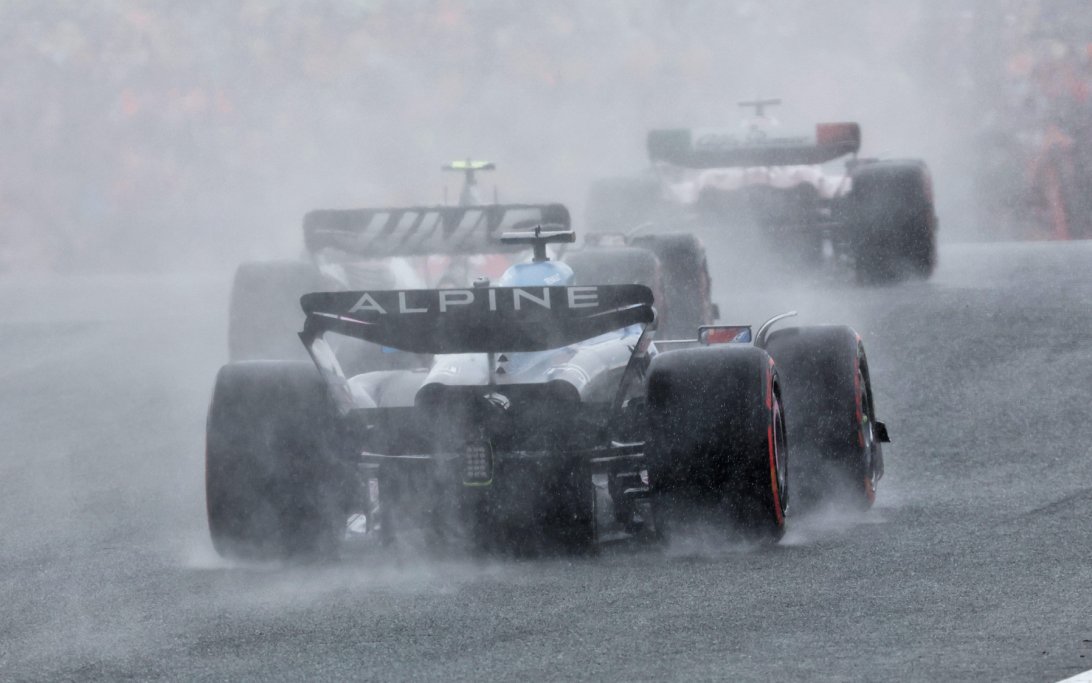 Ocon rain Zandvoort race