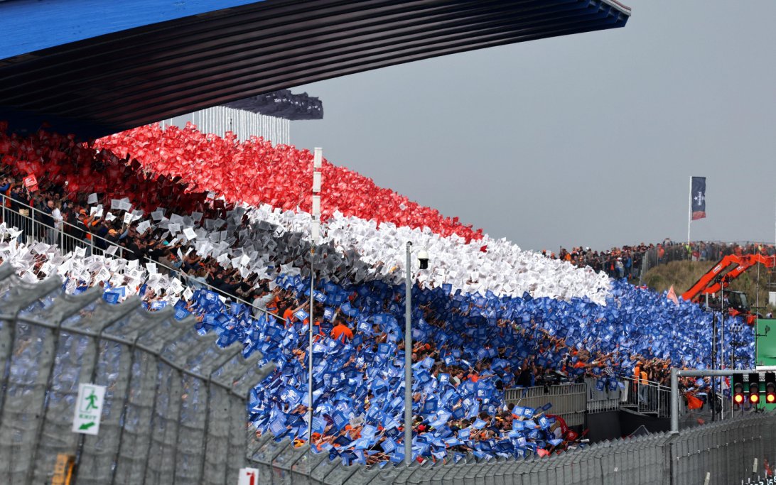 Zandvoort Dutch flag