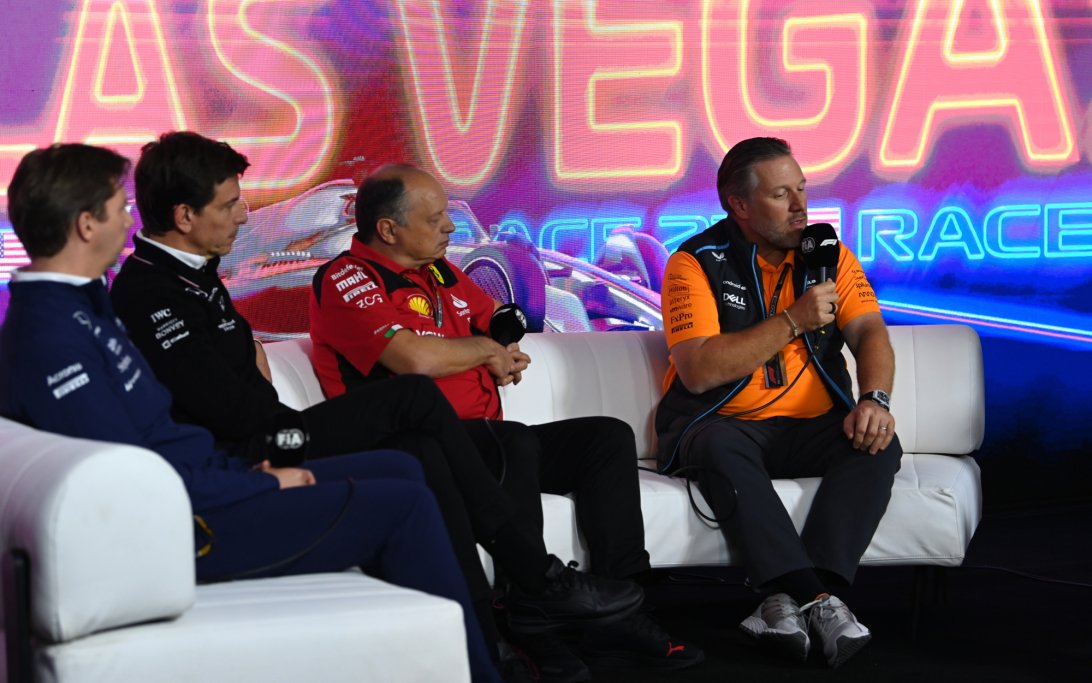 Brown Vasseur Vowles Wolff Las Vegas