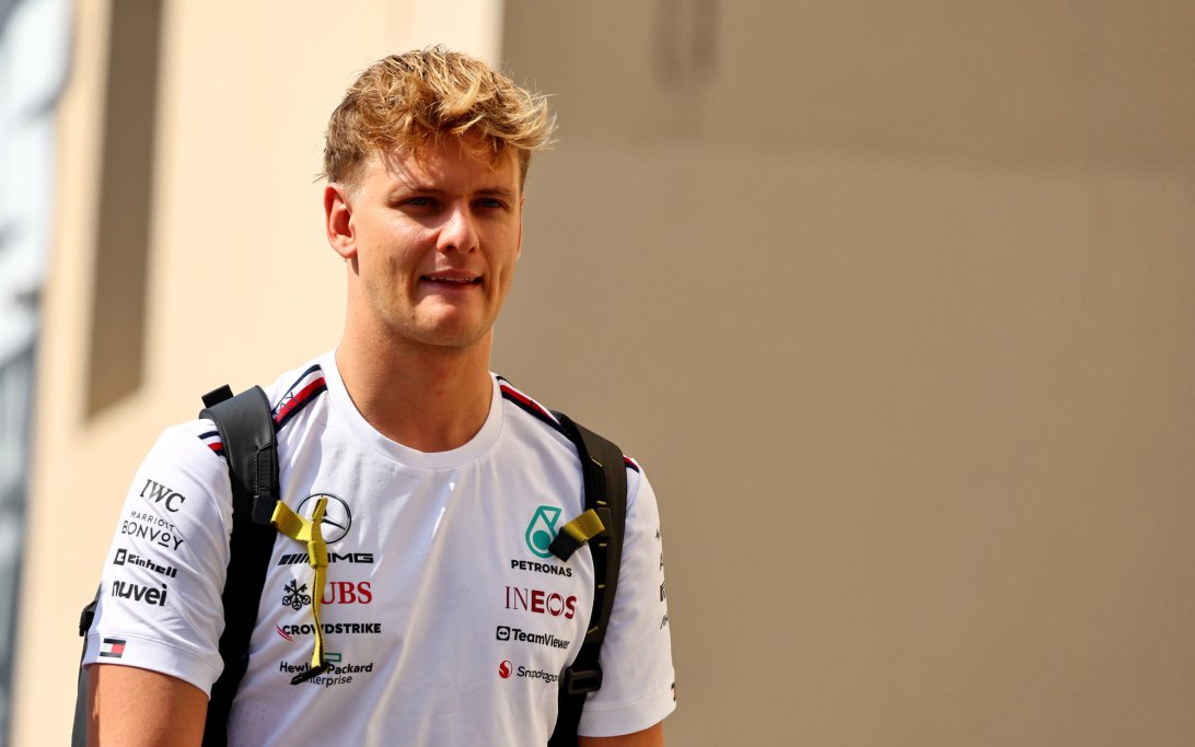 Mick Schumacher Abu Dhabi 2023