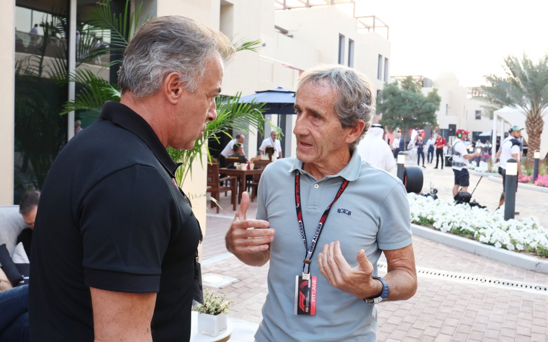 Alesi Prost Abu Dhabi