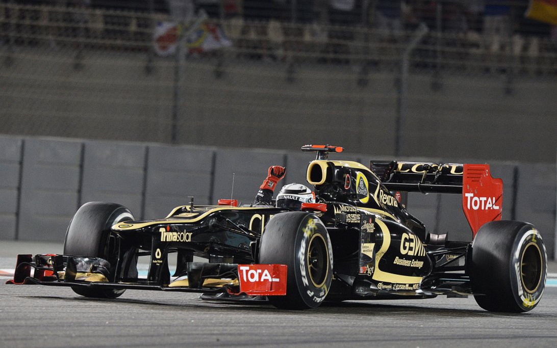 Raikkonen Abu Dhabi 2012