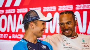 Albon: Hamilton to Ferrari news a ‘pinch yourself moment’