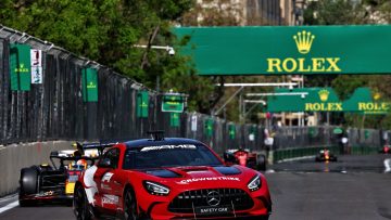 A closer look at the F1 Safety Car