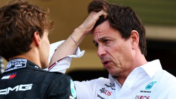 Wolff: 'Difficult to comprehend' difference between Hamilton and Russell
