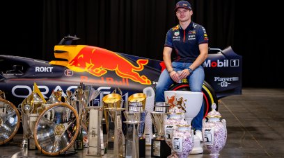 Verstappen Milton Keynes 2023