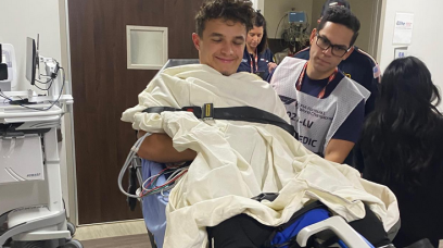 Norris hospital Las Vegas crash