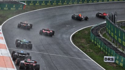 Rain Zandvoort race