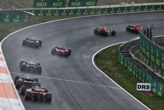 Rain Zandvoort race