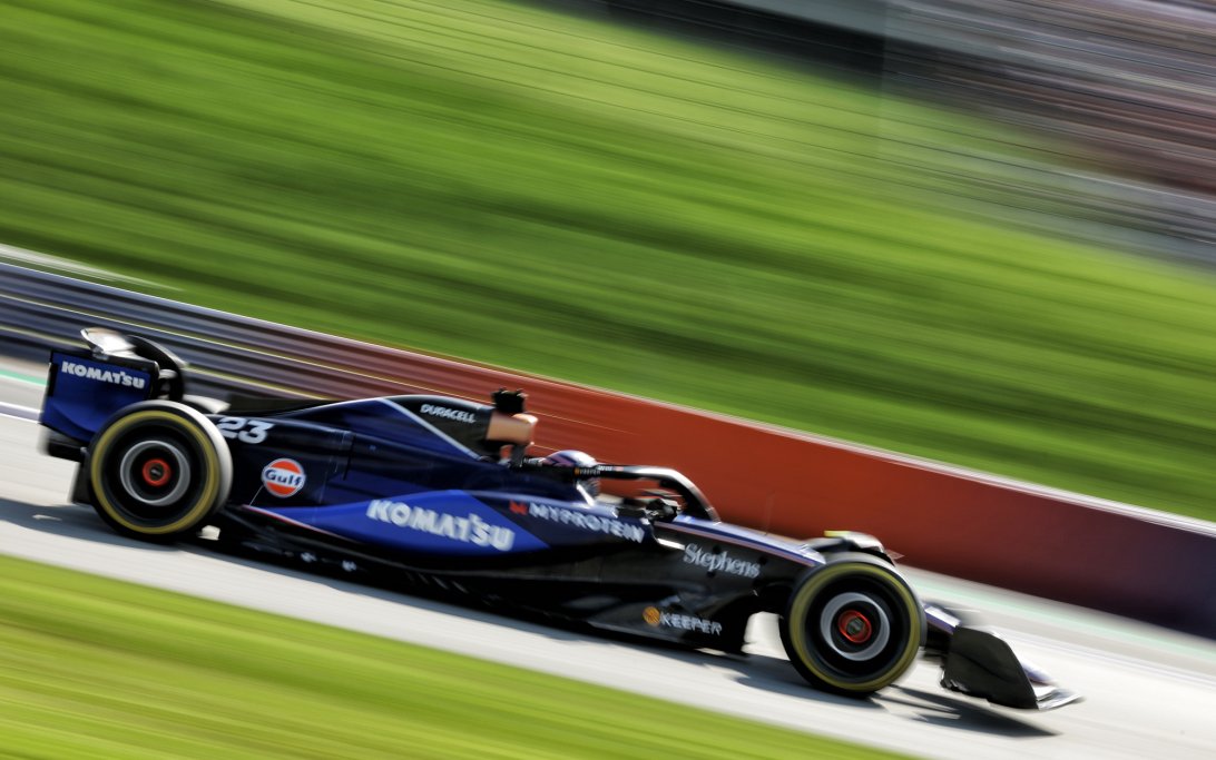 Albon sprint qualifying Austria