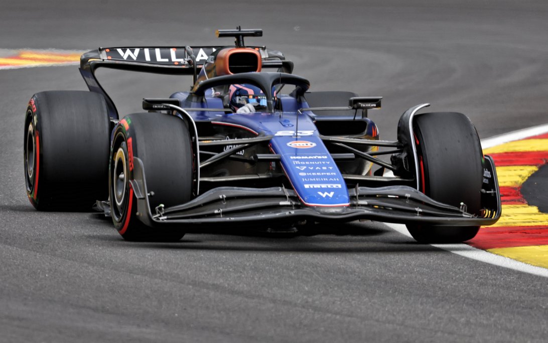 Albon FP1 Belgium