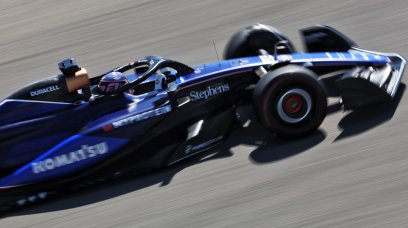 Albon winter testing Bahrain Day 1