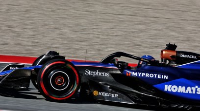 Albon FP2 Spain