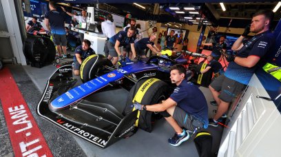 Albon Qualifying Baku