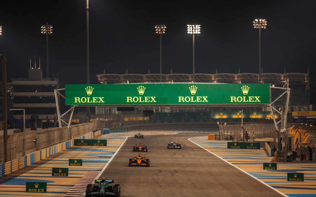 Alonso testing Bahrain