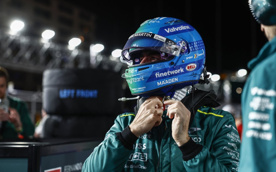 Alonso Las Vegas race