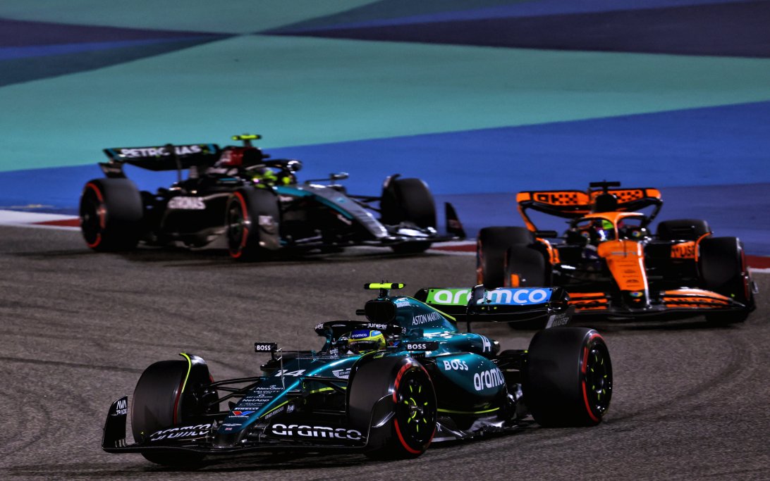 Alonso  race Bahrain  2024