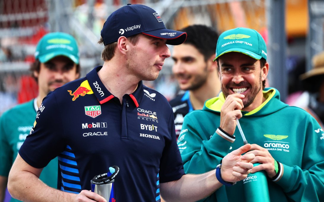 Alonso and Verstappen Saudi Arabia