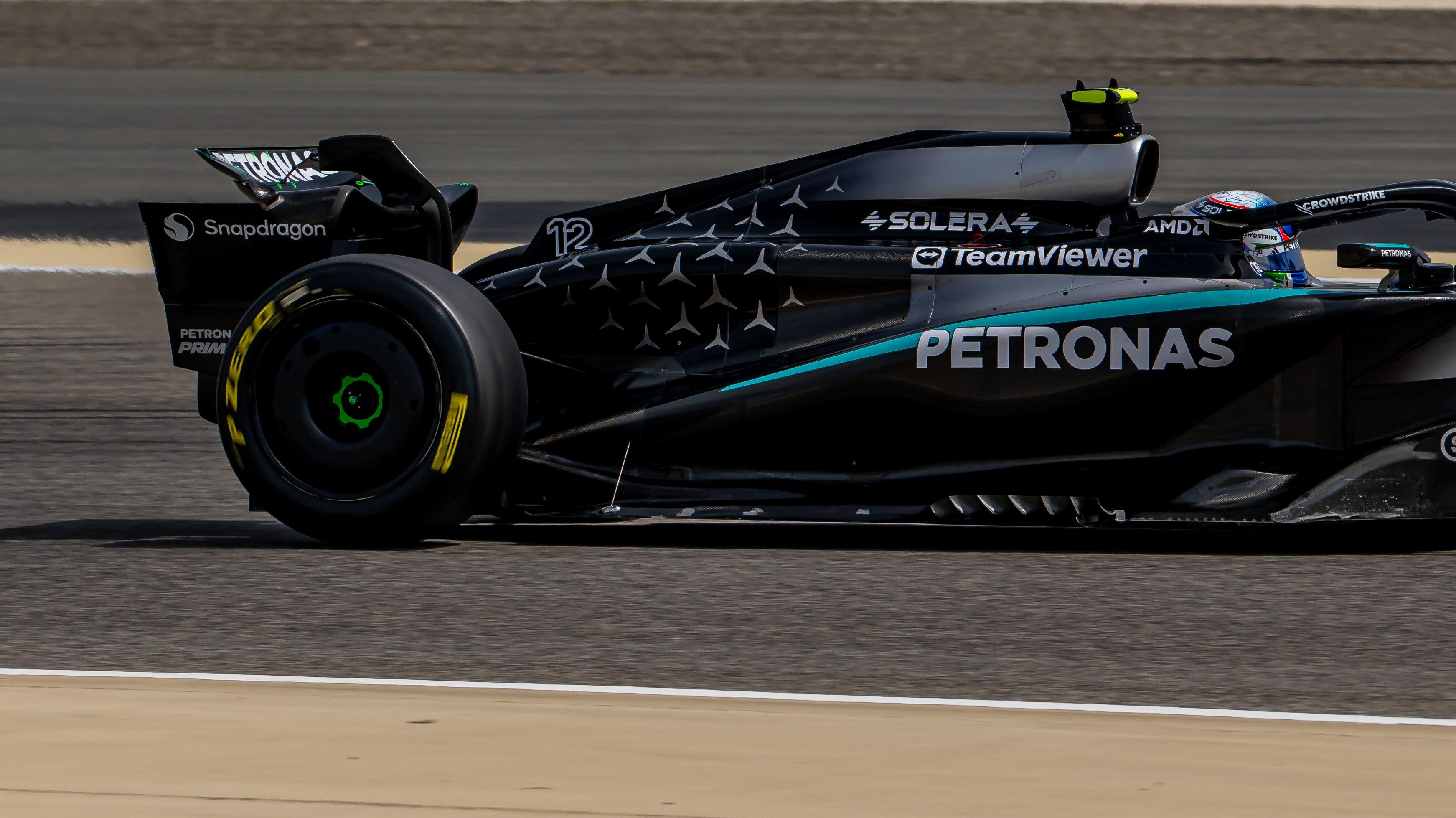 Antonelli Bahrain test