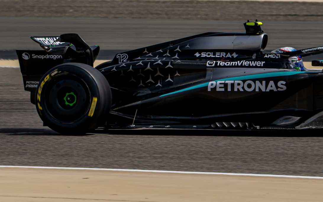 Antonelli Bahrain test