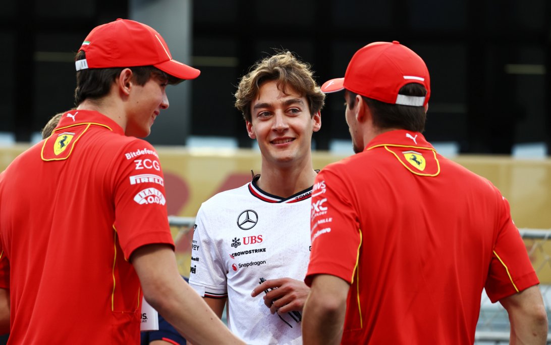 Bearman Russell Leclerc Saudi Arabia