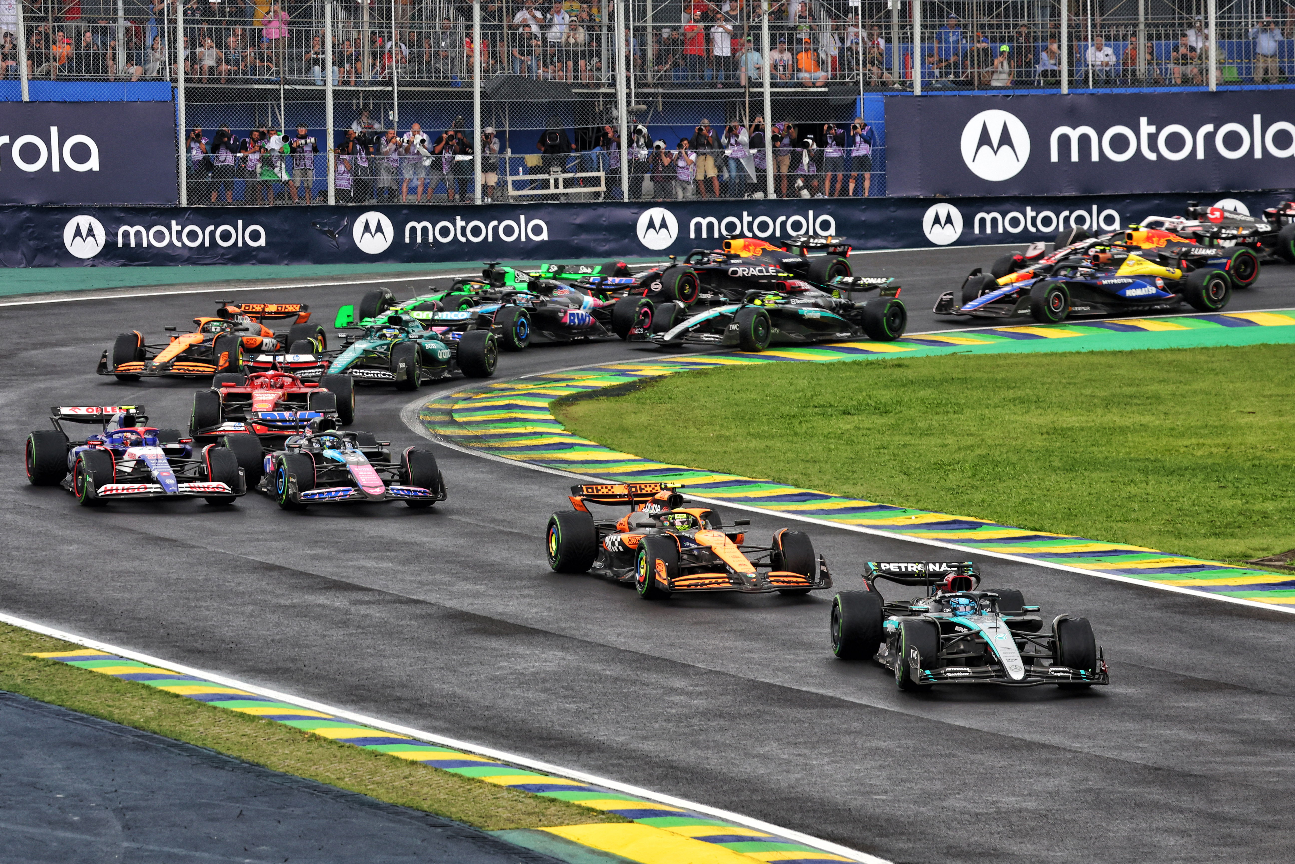 Brazil race start