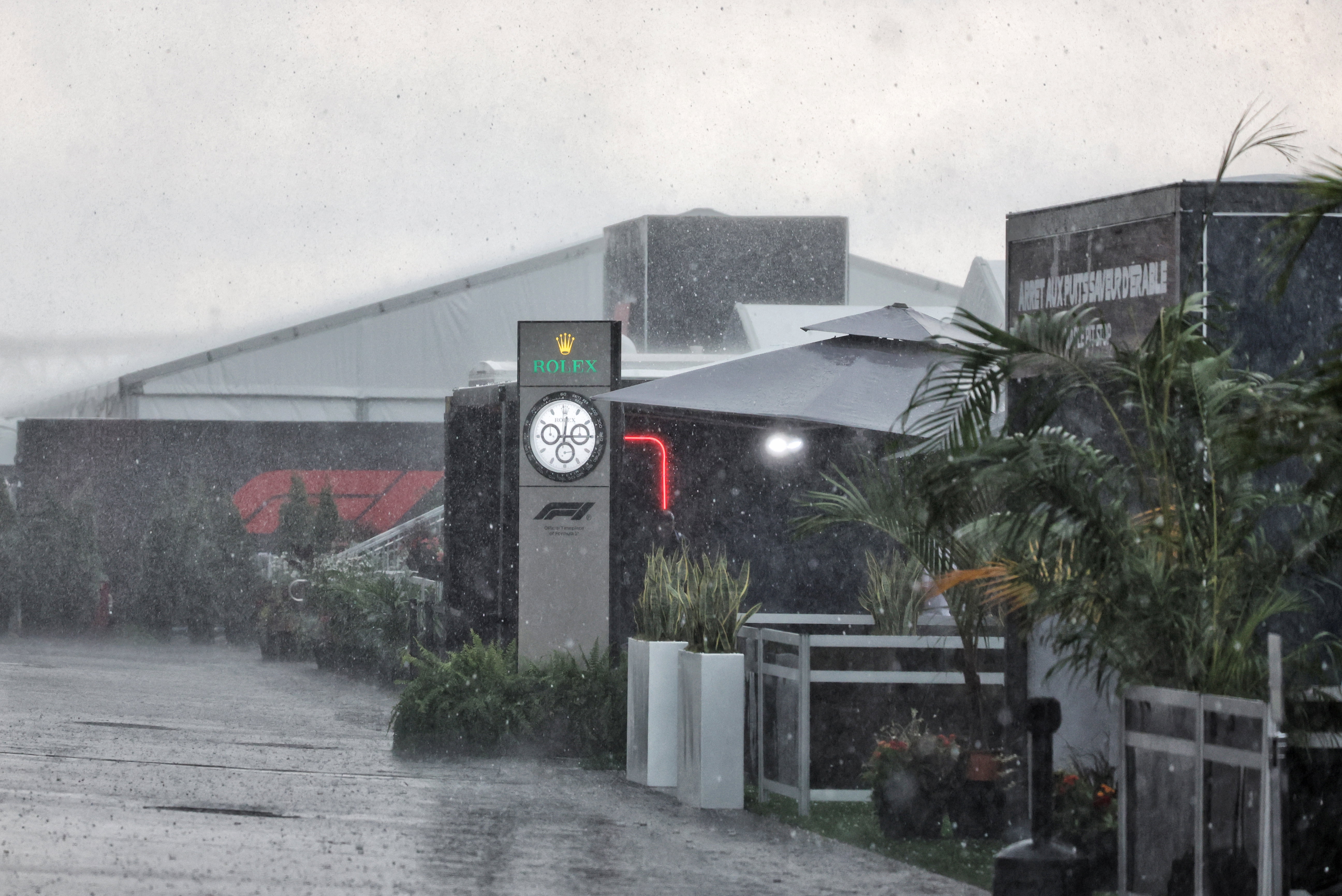 Canada rain