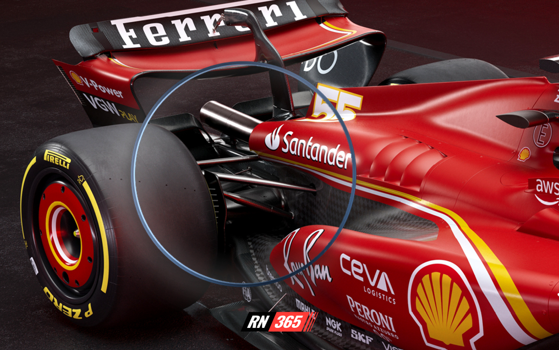 SF 24 suspension detail