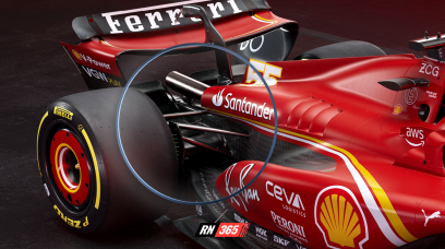 SF 24 suspension detail