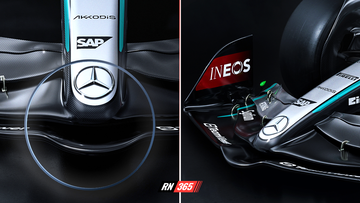 Met deze opvallende trucjes opent Mercedes de jacht op Verstappen